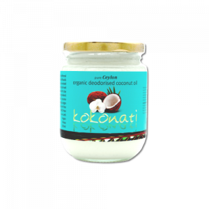 Kokonati Organic Steam Deodorized Coconut oil for cooking glass jars 200ml