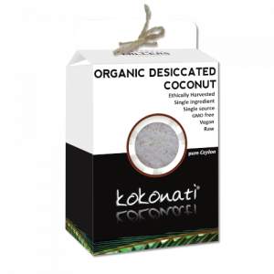 Kokonati Organic Desiccated Coconut 500g bag