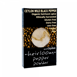 HEIRLOOM Organic Ceylon Pepper Powder 30g