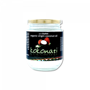 Kokonati Organic Virgin Coconut Oil 200ml glass jar - Cold-pressed and raw