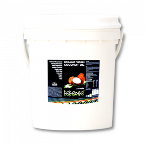 Kokonati Organic Virgin Coconut Oil 20 liters food-grade pail - Cold-pressed and raw