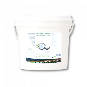 Kokonati Organic White Coconut oil for cooking 4 liters food grade pails