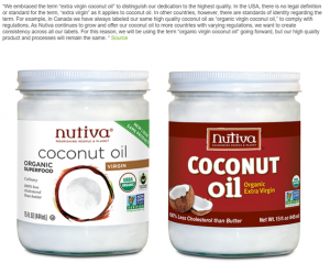 is extra virgin coconut oil better