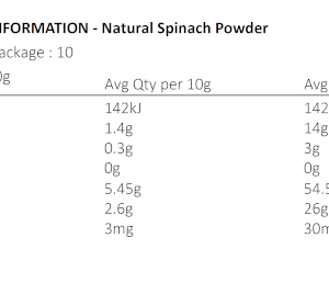 spinach-powder-nutrition-information-100g