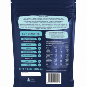 Brown Teff Flour Nutrition information
