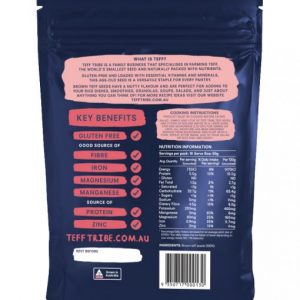 Brown Teff seed Nutrition Information