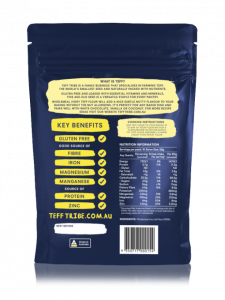 Ivory TEFF FLOUR Nutrition information