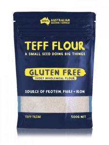 TEFF FLOUR WHITE NZ 500g pack
