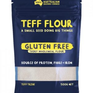 TEFF FLOUR WHITE NZ 500g pack