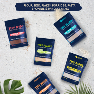 Options of Teff for shelf-stable Pantry