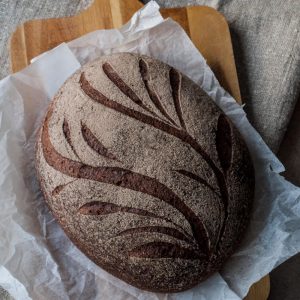 Teff bread from Brown Teff flour