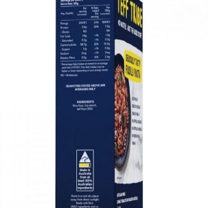Teff Fusilli Pasta Nutrition Information