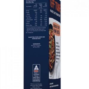 Gluten free TEFF Penne pasta nutrition information