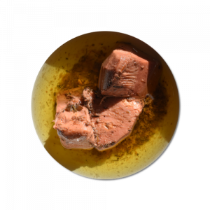 Confit Jackfruit Vegan-fish-alternative, just like Tuna!