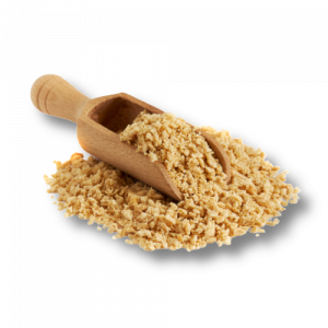 Textured vegetable protein granules