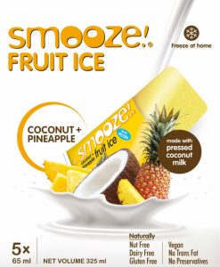 Coconut & Pineapple fruit ice SMOOZE
