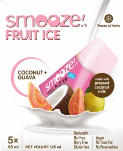 Coconut + Guava fruit ice