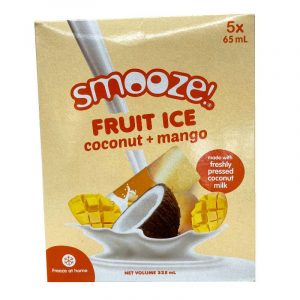 Coconut and Mango fruit Ice SMOOZE box of 5
