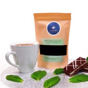 Ceylon Tea with mint and chocolate, Dessert tea
