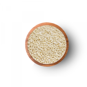 HEIRLOOM Puffed Millet in a bowl