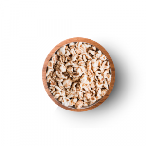 Puffed spelt cereal