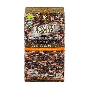 Tricolor organic rice
