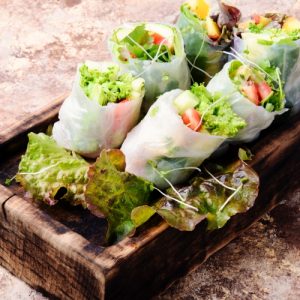Fresh rice roll