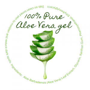 Pure Aloe vera gel for skin