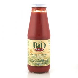 Organic Italian Tomato Passata Sauce 700g glass bottle