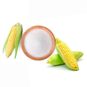 Premium Xylitol in a bowl extracted from corn