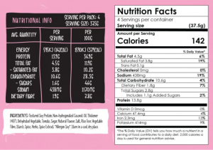 Nutrition Information Vegan Plant-based Italian meatball