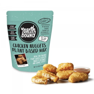 Vegan Plant-based chicken prepared nuggets