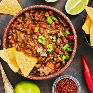 Vegan Plant-based mexican mince nacho