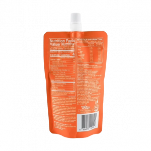 Lychee Drinkable Konjac Jelly Back of Pack with Nutritional Information