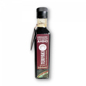 Organic Coconut Teriyaki Amino sauce 250ml in glass