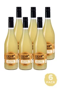 6 glass bottles of Pure Kiwi juice