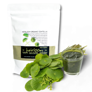 Organic Centella-powder-with-leaves-centella-juice