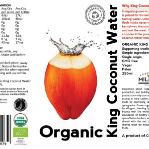 Organic King Coconut Water
